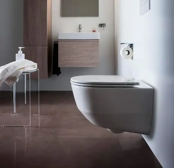 Laufen Pro Унитаз подвесной с сиденьем Slim, белый (H8669570000001)