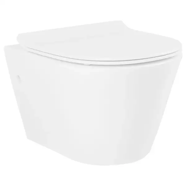 Унитаз подвесной Primera Topic Clean Pro (безободковый), с сиденьем Soft Close (8320020) фото 1 Aquada.com.ua