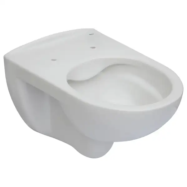 ROCA VICTORIA Rimless унитаз подвесной с крышкой slim slow-closing (A34H398000) фото 4 Aquada.com.ua