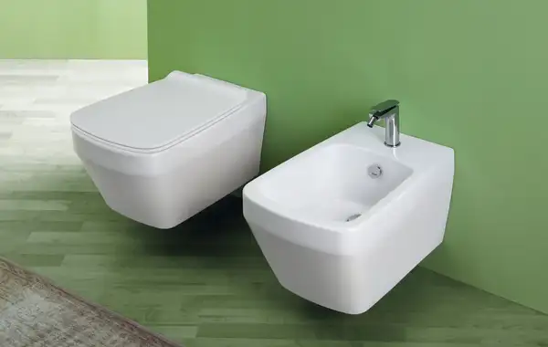 Унитаз подвесной Rimless (безободковый) Simas Baden Baden с сиденьем Soft Close, белый мат (BB 18/F87+BB 004 BM) фото 2 Aquada.com.ua