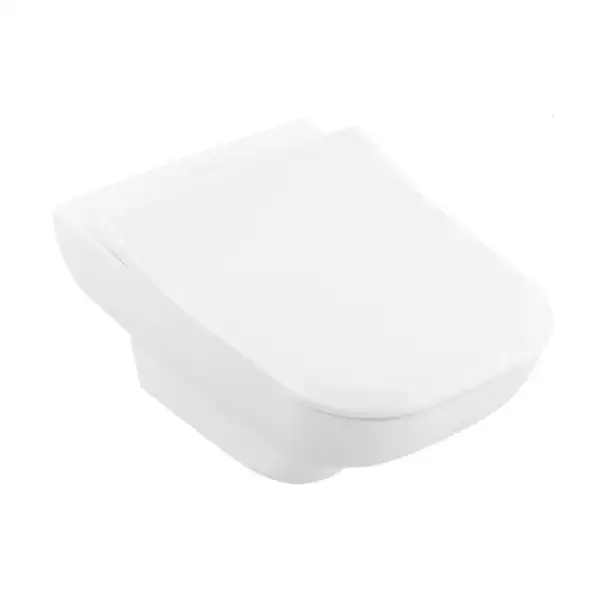 VILLEROY & BOCH JOYCE DirectFlush унитаз подвесной 37*56см, 5607R0XX с сидением Slimseat с функцией QuickRelease и SoftClosing (5607HR01) фото 1 Aquada.com.ua