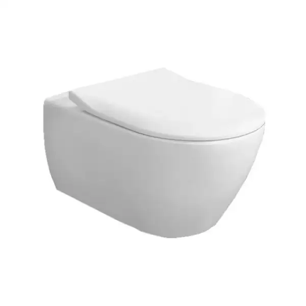 VILLEROY & BOCH SUBWAY 2.0 унитаз подвесной, с вертикальным смывом DirectFlush, с сиденьем Slimseat с функцией QuickRelease и SoftClosing (5614R201) фото 1 Aquada.com.ua