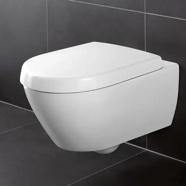 Унитаз подвесной Villeroy & Boch Avento DirectFlush (с сиденьем Soft Close) (5656HR01) фото 3 Aquada.com.ua