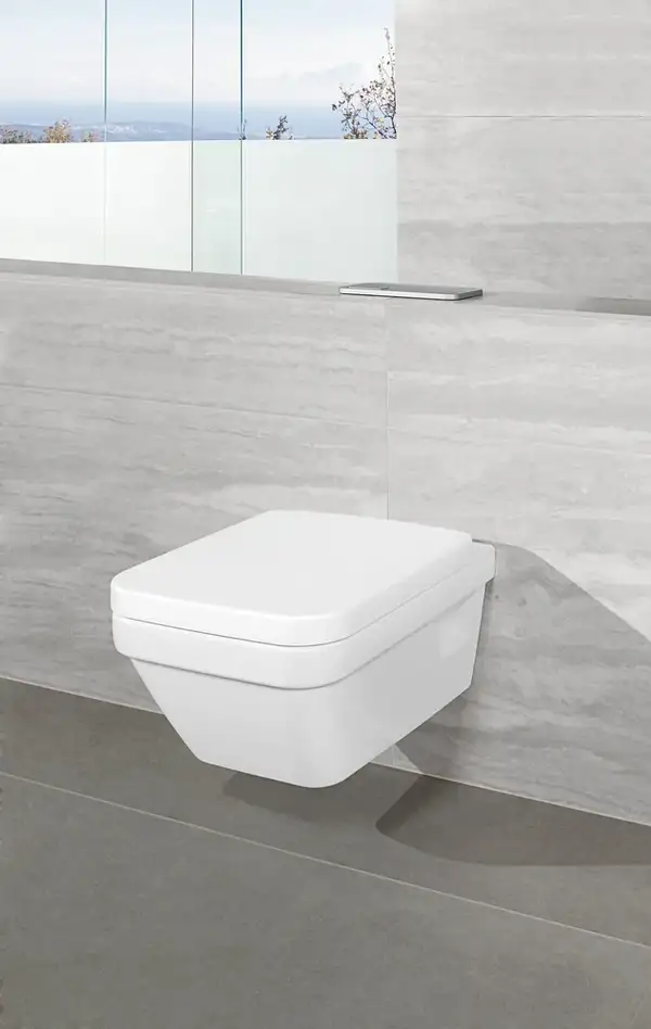 Унитаз подвесной DirectFlush (безободковый) Villeroy & Boch Architectura (5685R001) фото 2 Aquada.com.ua