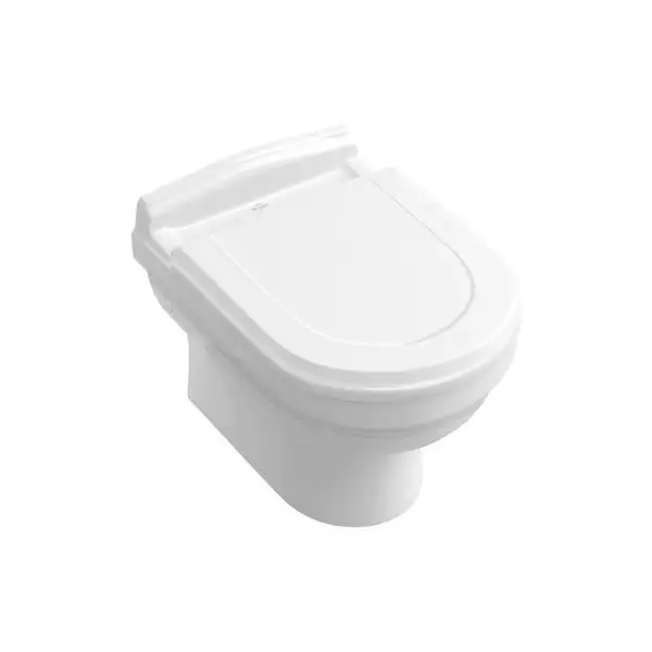 VILLEROY & BOCH HOMMAGE унитаз 37*60см подвесной, белый С+ (6661B0R1) фото 1 Aquada.com.ua
