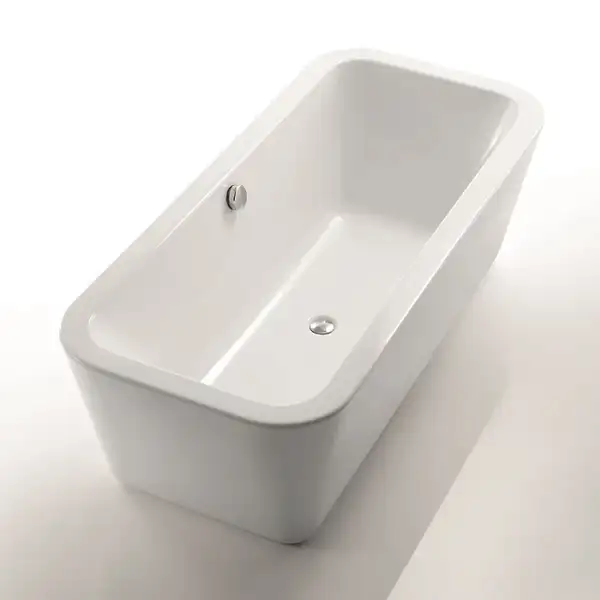 Ванна акриловая Devit Gredos 180 х 80 см + ножки и сифон (18080129) фото 2 Aquada.com.ua