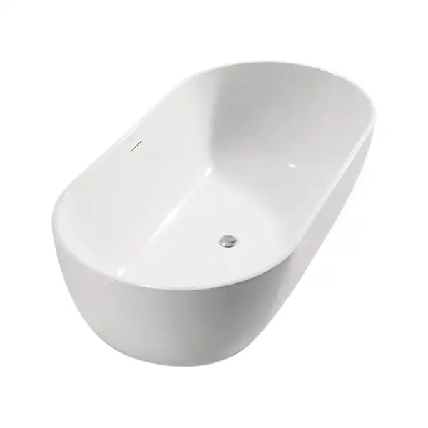 Ванна акриловая Devit Ovale 178 х 90 см + ножки и сифон (18090136) фото 1 Aquada.com.ua