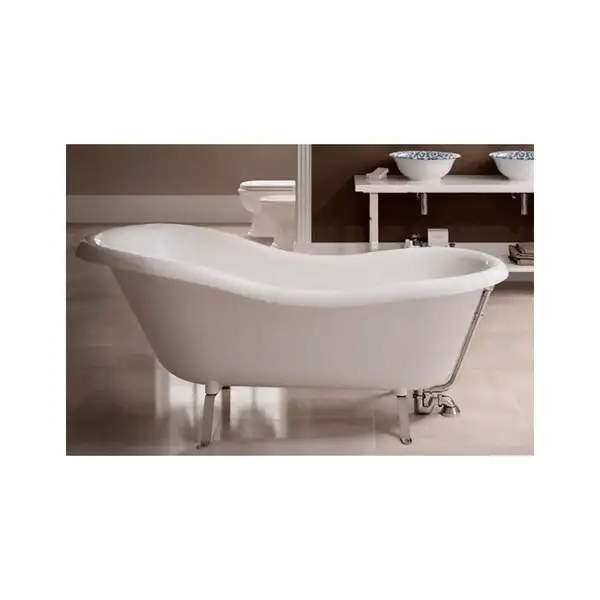 Ванна из искуственного камня Flaminia Evergreen 170 х 80 см + ножки (EG171) фото 2 Aquada.com.ua