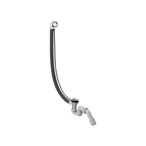 Слив/перелив для нестандартных ванн, скрытая часть Hansgrohe Flexaplus (цвет - хром) (58141180) фото 2 Aquada.com.ua