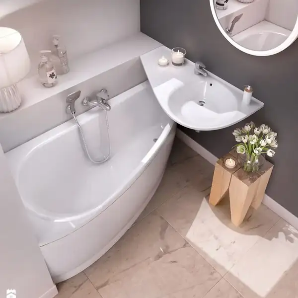 Ванна акриловая Ravak Avocado 160 х 75 см, R (исполнение справа) (CH01000000) фото 3 Aquada.com.ua