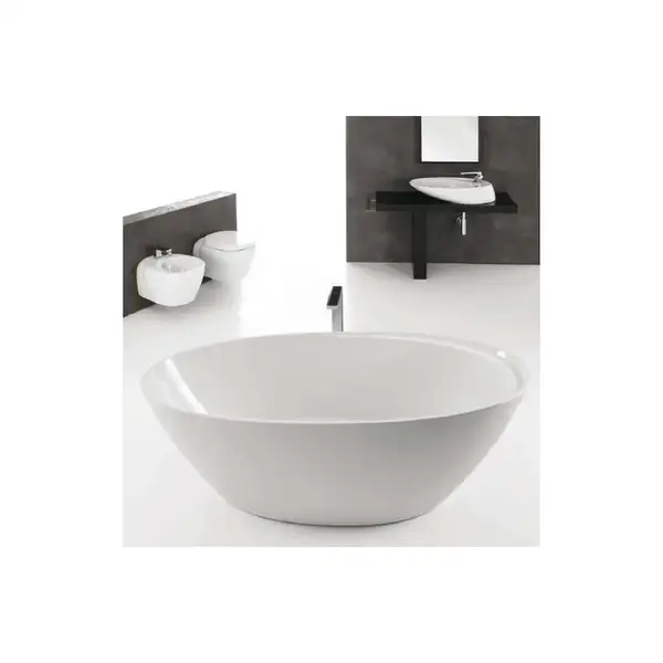 Ванна из материала Crystal Tech Simas Bohemien 190 х 88 см (BOV1) фото 2 Aquada.com.ua