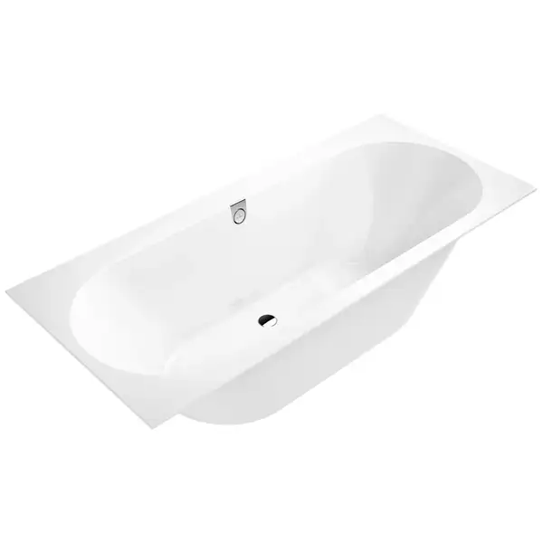 VILLEROY & BOCH OBERON 2.0 ванна 170*75см, квариловая с ножками и сливом-переливом (UBQ170OBR2DV-01) фото 3 Aquada.com.ua