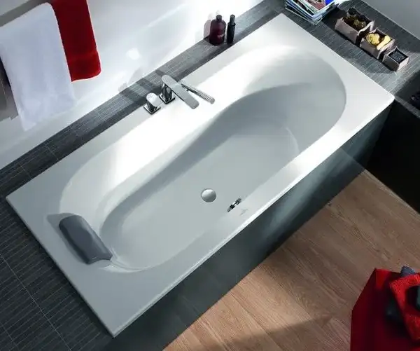 Ванна квариловая Villeroy & Boch Oberon 190 х 90 см + ножки (UBQ199OBE2V-01) фото 2 Aquada.com.ua