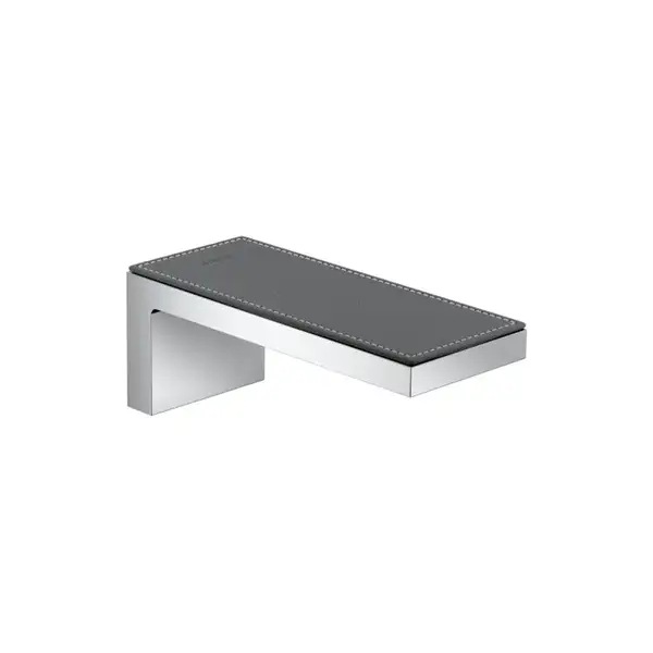 Излив для ванны Axor MyEdition (цвет - хром/кожа серая) (47412000+47916000) фото 1 Aquada.com.ua