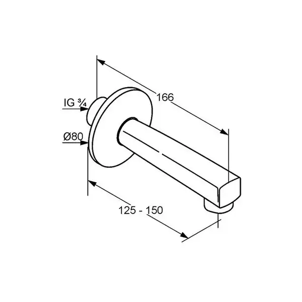 Излив Grohe BauCosmopolitan 13255000 фото 3 Aquada.com.ua