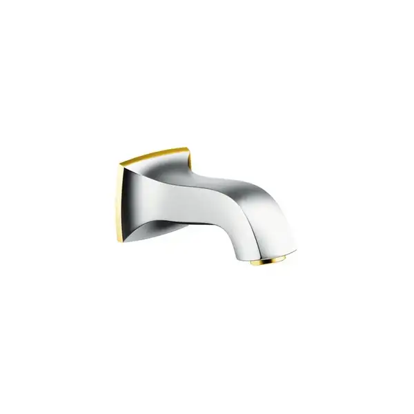 Излив на ванну Hansgrohe Metropol Classic (цвет - хром/золото) (13425090) фото 1 Aquada.com.ua