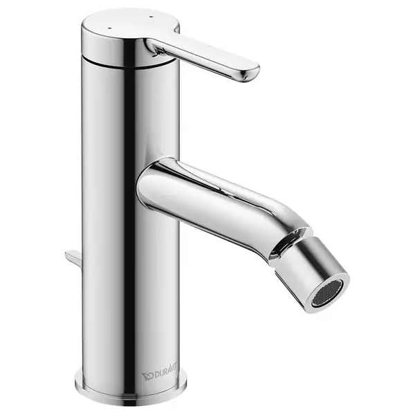 Смеситель для биде Duravit C.1 (цвет - хром), с донным клапаном (C12400001010) фото 1 Aquada.com.ua