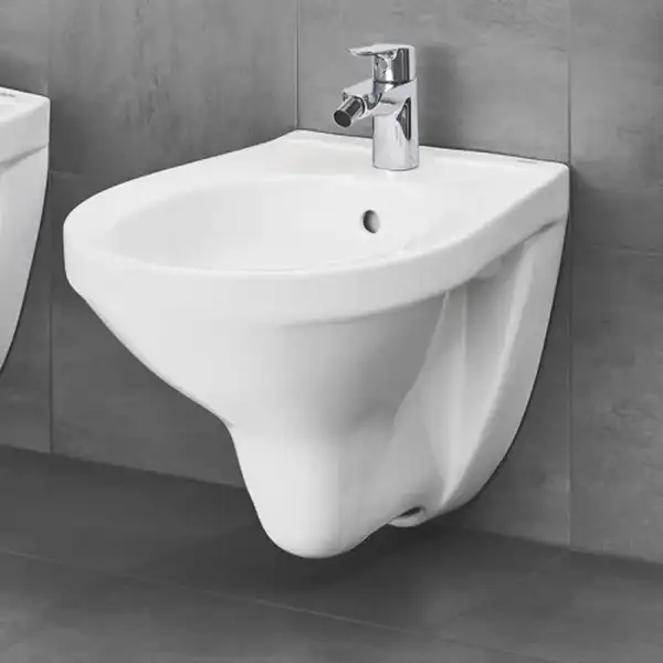 Смеситель для биде Grohe Bau Loop (цвет - хром), с донным клапаном (23338000) фото 3 Aquada.com.ua