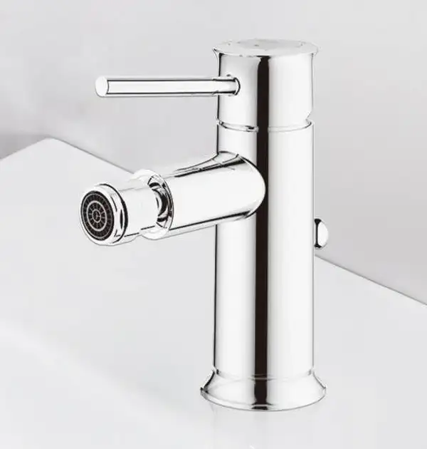 Смеситель для биде Grohe Bau Classic DN 15 (цвет - хром), с донным клапаном (32864000) фото 3 Aquada.com.ua