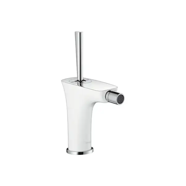 HANSGROHE Смеситель для биде,однорычажный,(цв. белый) PuraVida (15270400) фото 1 Aquada.com.ua