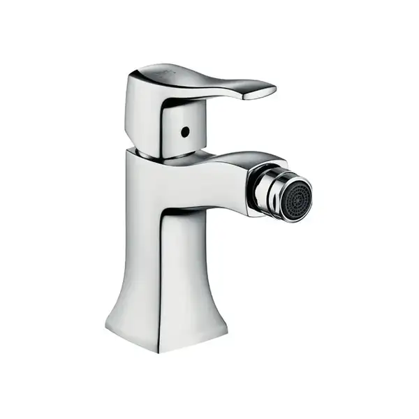Смеситель для биде, однорычажный Hansgrohe Metris Classic (цвет - хром), с донным клапаном (31275000) фото 1 Aquada.com.ua