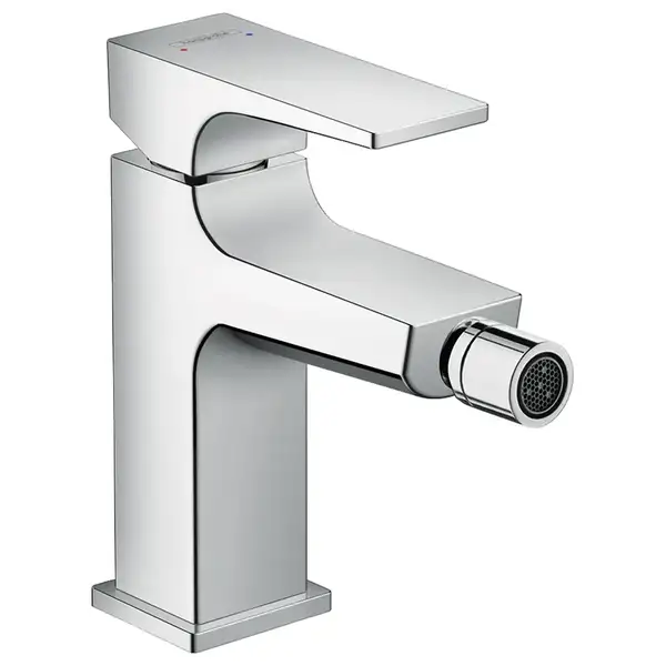 HANSGROHE Смеситель для биде однорычажный со сливным гарнитуром, хром Metropol (32520000) фото 1 Aquada.com.ua