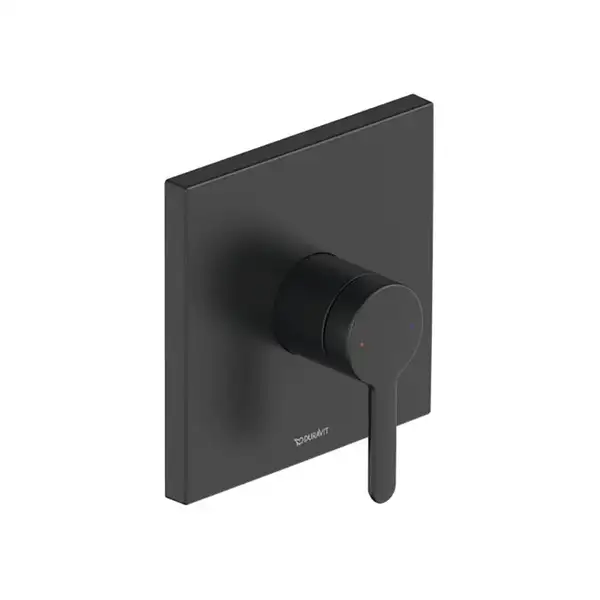 Смеситель для душа скрытого монтажа Duravit C.1 (цвет - чёрный матовый) (C14210009046) фото 1 Aquada.com.ua
