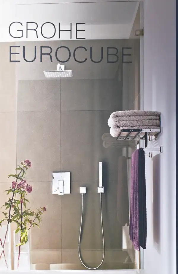 Смеситель для душа скрытого монтажа, однорычажный Grohe Eurocube (19898000) фото 6 Aquada.com.ua