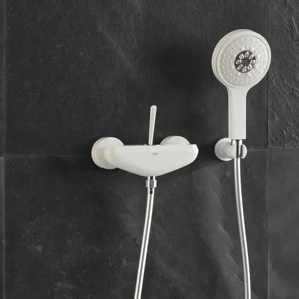 Смеситель для душа, однорычажный. Цв белый Grohe Eurodisc Joy 23430LS0 (23430LS0) фото 3 Aquada.com.ua