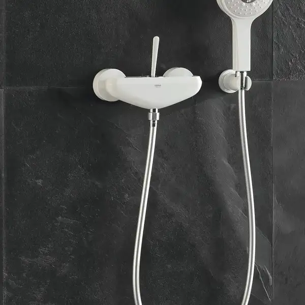 Смеситель для душа, однорычажный. Цв белый Grohe Eurodisc Joy 23430LS0 (23430LS0) фото 5 Aquada.com.ua