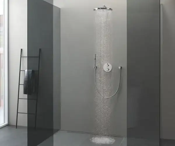 Grohe Grohtherm Термостат для душа с переключателем на 2 положения верхний/ручной душ (24076000) фото 3 Aquada.com.ua