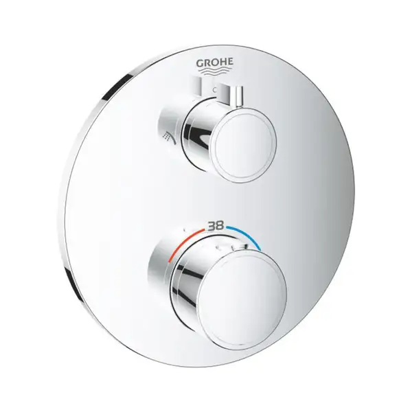 Термостат прихованого монтажу на 2 споживача Grohe Grohtherm Convent. Concealed (24076000)