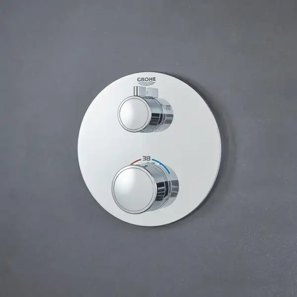 Термостат прихованого монтажу на 2 споживача Grohe Grohtherm Convent. Concealed (24076000)