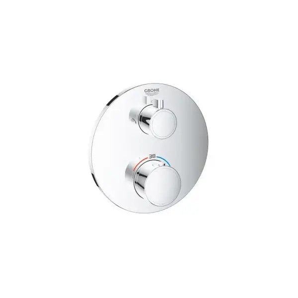 Термостат прихованого монтажу на 2 споживача Grohe Grohtherm Convent. Concealed (24076000)