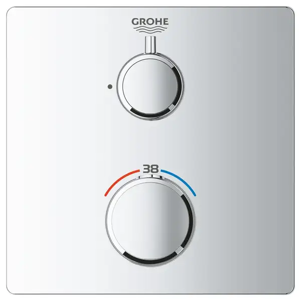 Термостат прихованого монтажу для 1 споживача Grohe Grohtherm Convent. Concealed (24078000)