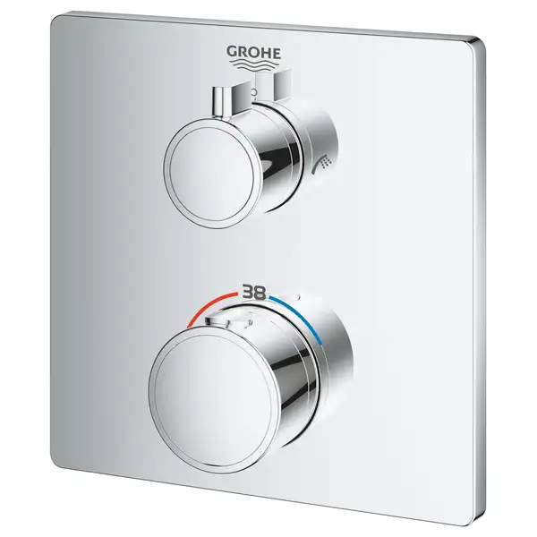 Термостат прихованого монтажу на 2 споживача Grohe Grohtherm Convent. Concealed (24080000)