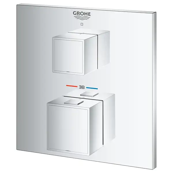 Grohe Grohtherm Cube Термостат скрытого монтажа, хром (24153000)