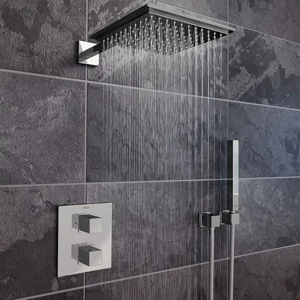 Grohe Grohtherm Cube Термостат для душа на 2 потребителя, хром (24154000)