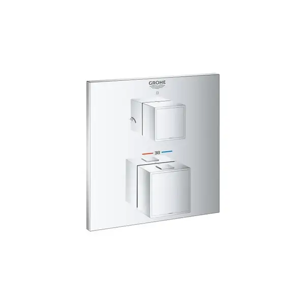 Grohe Grohtherm Cube Термостат для душа на 2 потребителя, хром (24154000)