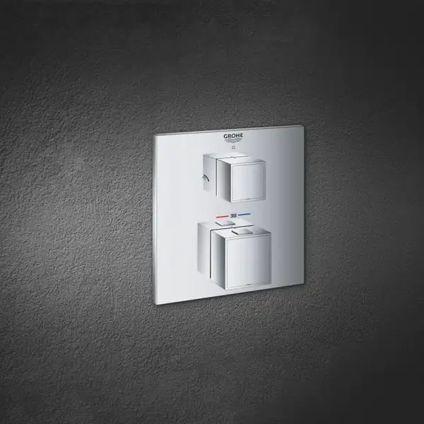 Grohe Grohtherm Cube Термостат для душа на 2 потребителя, хром (24154000)