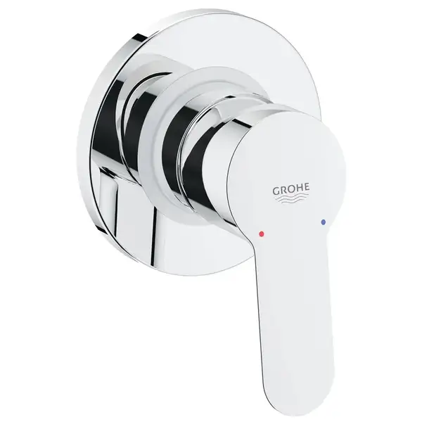 Смеситель для душа Grohe Bau Edge (цвет - хром) (29040000) фото 1 Aquada.com.ua