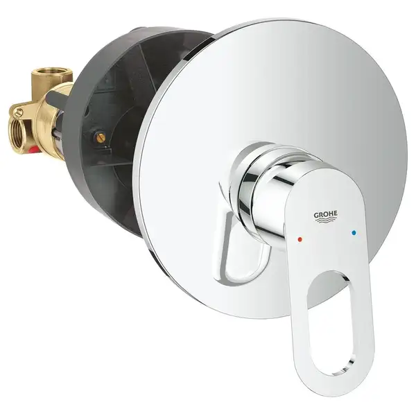 Смеситель для душа Grohe Bau Loop (цвет - хром) (29080000) фото 3 Aquada.com.ua