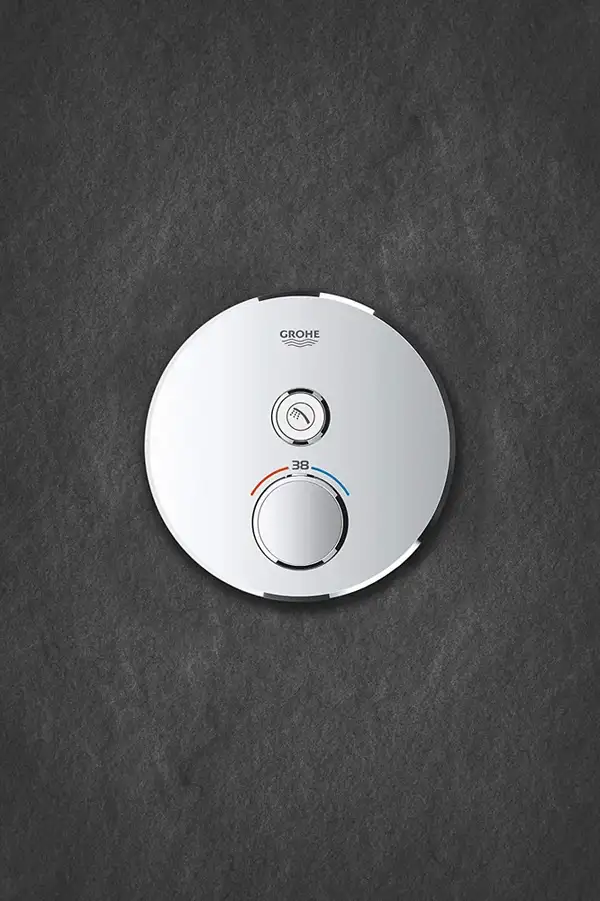 GROHE Смеситель для душа, внешняя часть, на 1 выход, хром SmartControl (29118000) фото 3 Aquada.com.ua