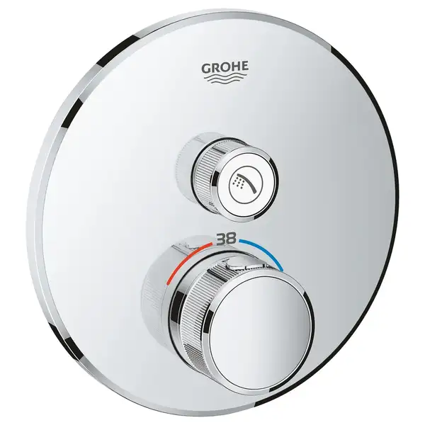 Термостат для вбудованого монтажу на один вихід Grohe Grohtherm SmartControl (29118000)