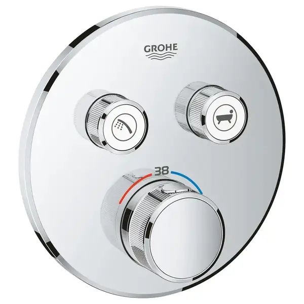Grohe Grohtherm SmartControl Термостат на 2 потребителя, хром (29119000)