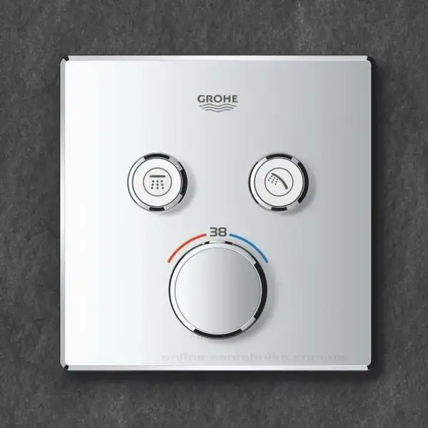 Grohe Grohtherm SmartControl Термостат на 2 потребителя, хром (29124000)