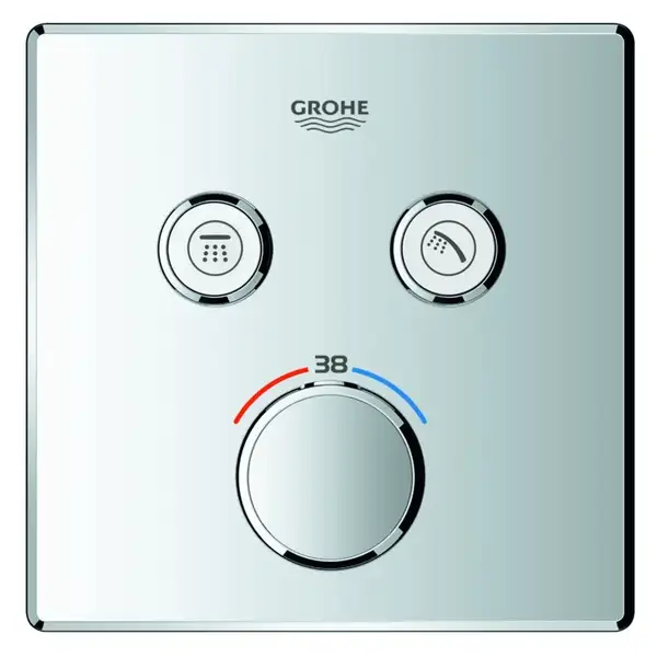 Grohe Grohtherm SmartControl Термостат на 2 потребителя, хром (29124000)