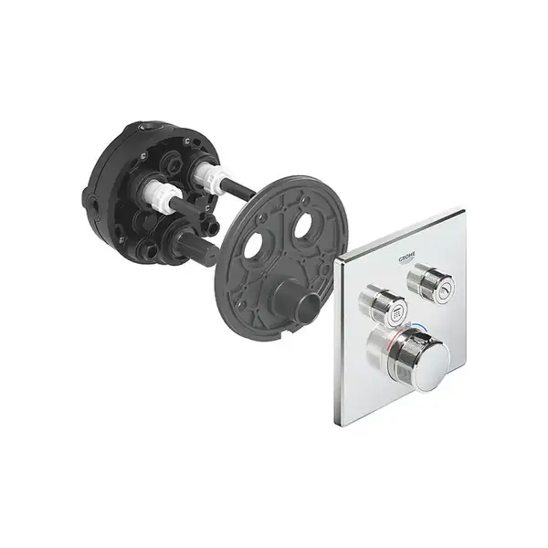 GROHE Термостат для душа, внешняя часть, на 2 потребителя Grohtherm SmartControl (29124000) фото 6 Aquada.com.ua