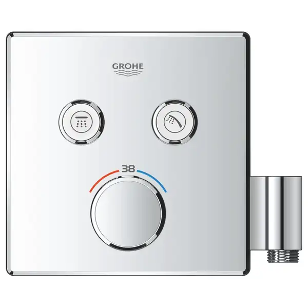 Grohe Grohtherm SmartControl, термостат на 2 выхода, хром (29125000)