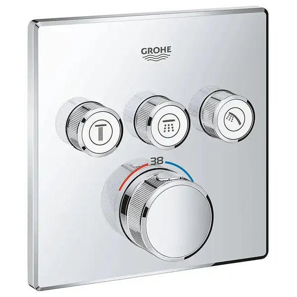 GROHE Термостат встраеваемый на 3 выхода Grohtherm SmartControl (29126000) фото 13 Aquada.com.ua